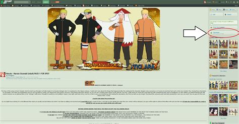 Naruto Naruto Uzumaki Adult Pack For Xps By Mvegeta On Deviantart