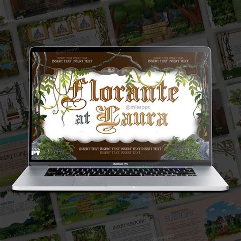 Florante At Laura PowerPoint Template Miss PPT