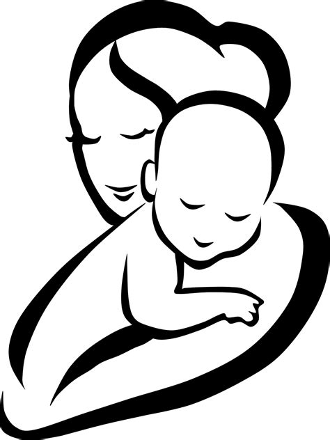 Mother Child Silhouette Svg 622 Svg Png Eps Dxf File