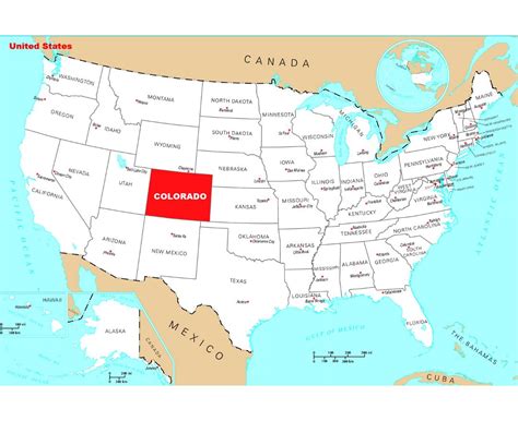 Maps of Colorado | Collection of maps of Colorado state ...