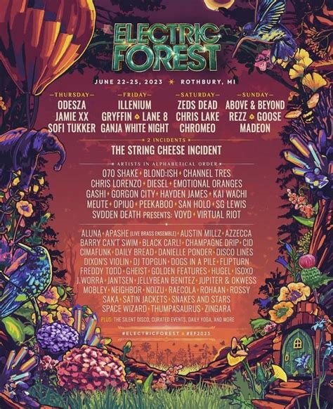 Electric Forest Ticket Redm