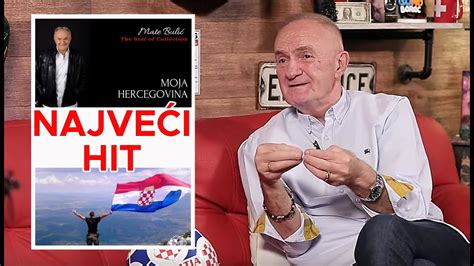 Mate Bulić o nastanku legendarne pjesme Moja Hercegovina YouTube