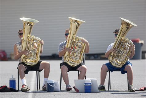 High School Band Camps Student Musicians Look Forward To Season Of