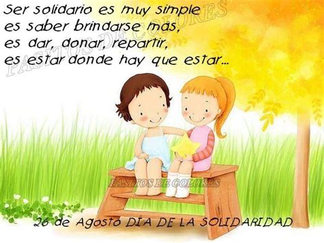 O que significa solidaridad ? Resultado de imagen para la solidaridad para niños | Niños ...