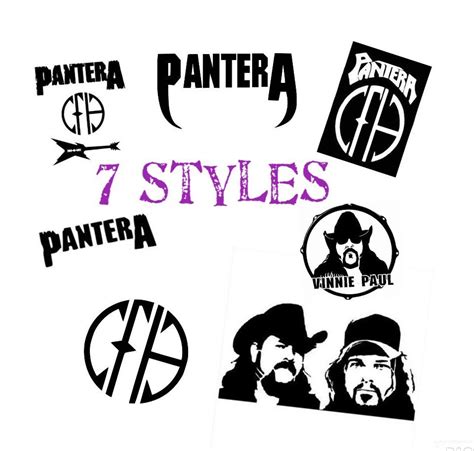 Pantera Cowboys From Hell Dimebag Dime Darrel Vinnie Paul Rock Etsy