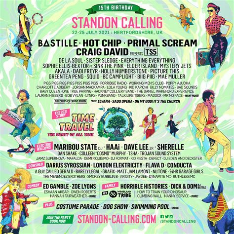 Maybe you would like to learn more about one of these? Standon Calling confirms 2021 line-up with Bastille, Hot ...