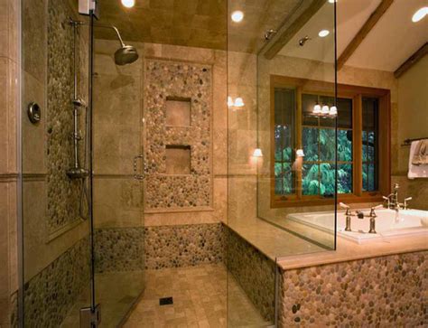 29 Stunning Natural Stone Bathroom Ideas And Pictures 2020