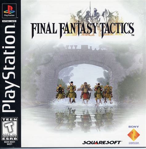 Final Fantasy Tactics 1997 Box Cover Art Mobygames
