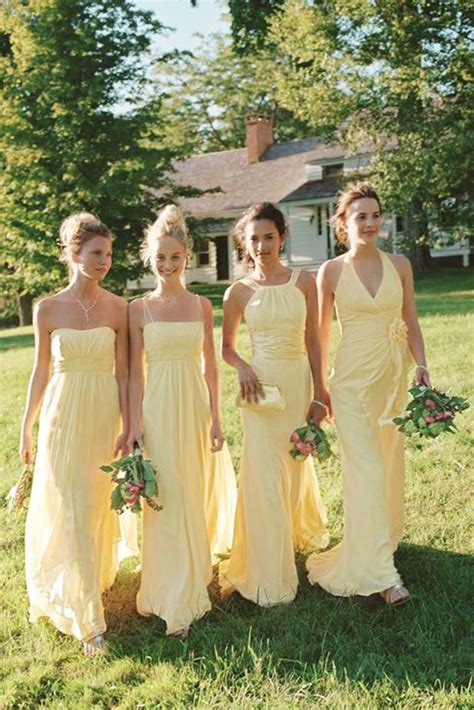 Yellow Bridesmaid Dresses 15 Bright Looks 2023 Guide Artofit