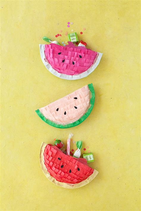 Diy Watermelon Piñatas Julep