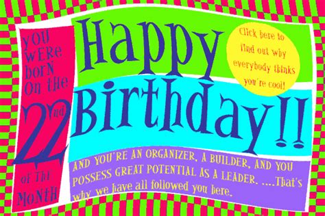 Find images of happy birthday card. Numerology Birthday 22: Master Builder | World Numerology