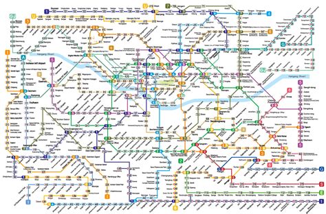 Mappa Della Metropolitana Di Seoul