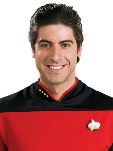 Star Trek Next Generation Red Shirt Deluxe Adult Costume — Costume