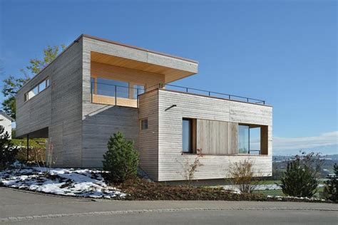 Sustainable Geometric House with Rooftop Terrace | Modern House Designs