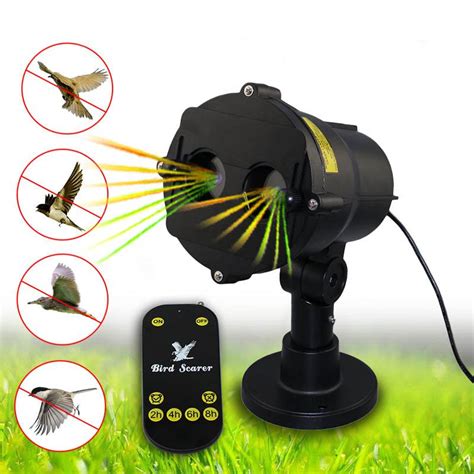 Laser Bird Repellent With Remote Control For Indoor And Outdoor