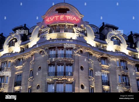 Paris France French Luxury Hotel Lutetia Palace Art Nouveau Style