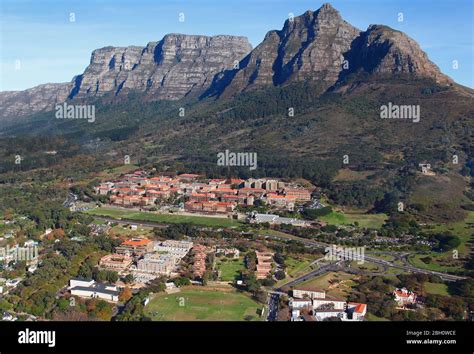 Aerial Photo Of University Of Cape Town Stock Photo Alamy