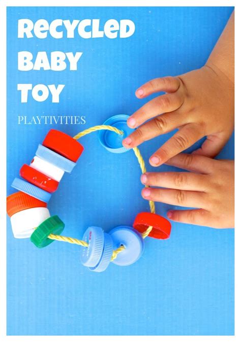 Recycled Diy Toy For Baby Homemade Baby Toys Baby Toys Diy Baby Toys