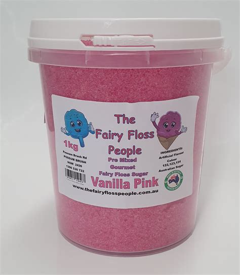 Fairy Floss Sugar Ready To Use Resealable 500g Jar You Choose Your