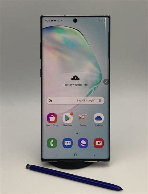 Samsung Galaxy Note 10 Plus Unlocked Aura Glow 256gb 12gb Sm