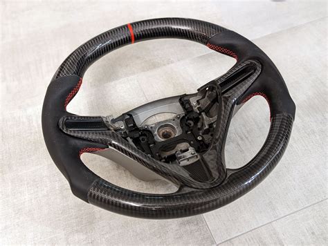 06 11 Honda Civic Carbon Fiber Steering Wheel Hardmotion Hyper Auto