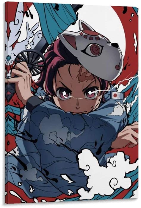 Demon Slayer Tanjiro Posters Canvas Art Poster And Wall Art Print