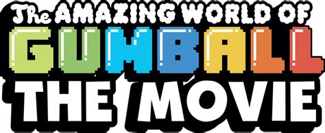 The Amazing World Of Gumball The Movie Logo By Johnwhitman385 On