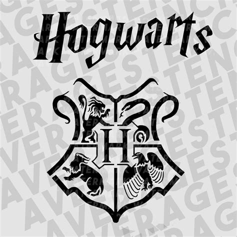 Harry Potter House Crest 10 pack SVG clip art 1 cut | Etsy
