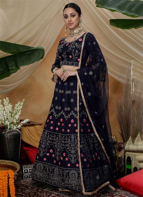 Khushbu Fashion Bridemaid Vol 8 Multi Thread Embroidery Work Net Party