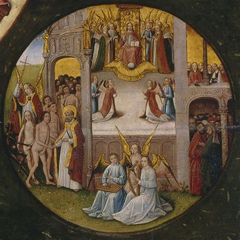 Hieronymus Bosch 1450 1516 The Seven Deadly Sins Detail Heaven
