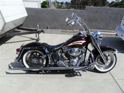 Programmable pulsating brake light wired with. 2006 Harley Davidson Heritage Softail for sale on 2040-motos