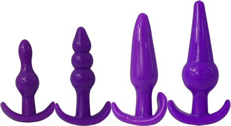 Saneoo Adult Purple Anal Plug Butt Anal Sex Toys Health And Household