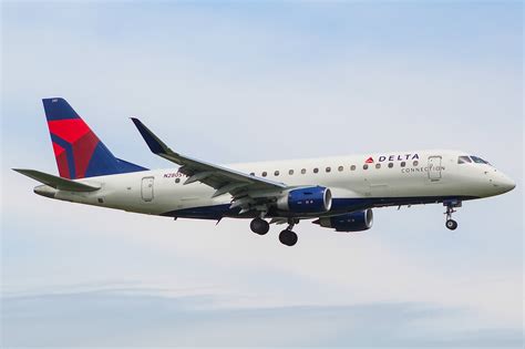 N280sy Delta Connection Embraer E175 By Jared Jamel Aeroxplorer
