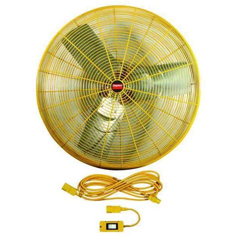 Dayton 1vch4 43700 High Visibility Industrial Fan 24 Non Oscillating