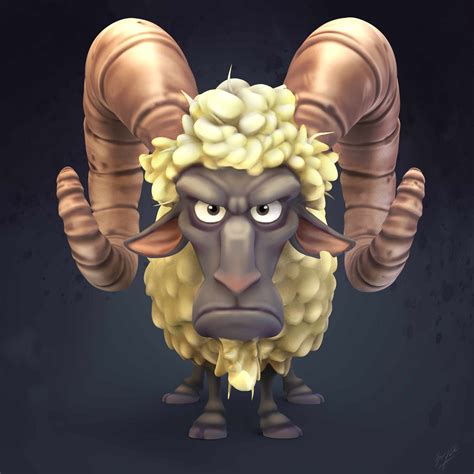 Grumpy Goat Zbrushcentral