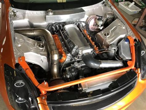 Infiniti G35 With A Turbo Lsx V8 Makes 777 Whp Engine Swap Depot