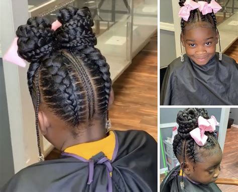 10 Best Little Black Girl Braided Hairstyles Simply