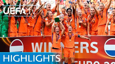 Women S EURO Final Highlights Netherlands V Denmark YouTube