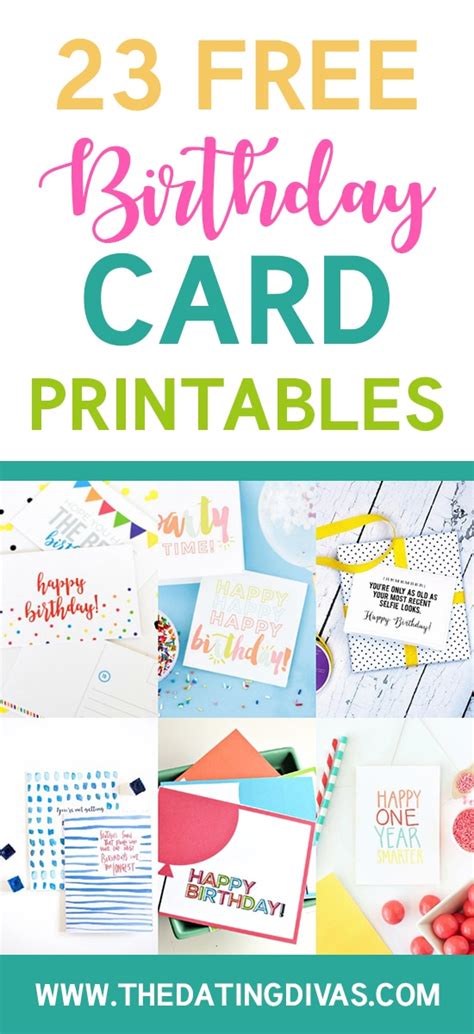 Free Printable Birthday Cards Birthday Cards
