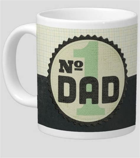 Number 1 Dad Mug Dad Mug Fathers Day Mugs Mugs