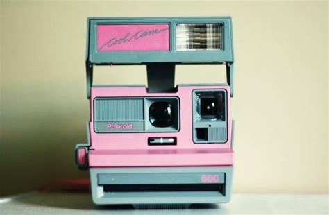Cool Cam Explored Vintage Polaroid Pink Polaroid Camera Vintage