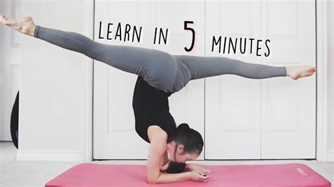 How To Do An Elbow Stand In Minutes Youtube
