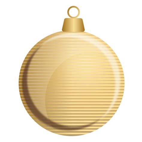 Golden Christmas Ball Transparent Png And Svg Vector File