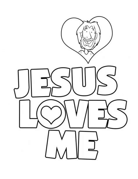 Forgving) and they have tons of patterns (i.e. Jesus Love Me Sticker Coloring Page | Color Luna