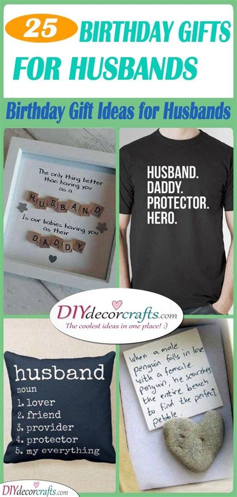 25 Birthday Ts For Husbands Birthday T Ideas For Husbands