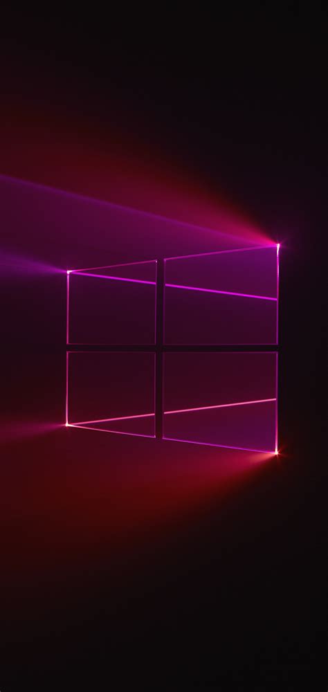 1080x2280 Windows 10 Glass Background One Plus 6huawei