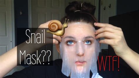Snail Slime Mask Tested Korean Beauty Youtube