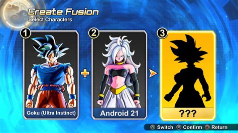 Dragon Ball Xenoverse 2 New Fusion Generator And Character Creation