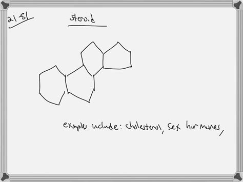 Solvedwhat Is A Steroid What Basic Ring Structure Is Common To All