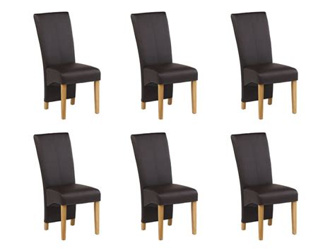 Lot de 6 chaises IMPERATOR pas cher  Chaises Vente Unique  Ventespas